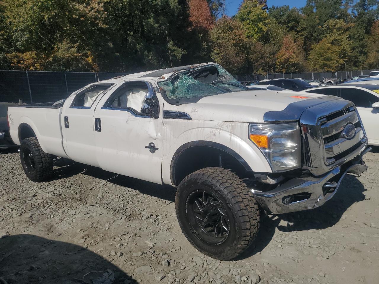 2016 Ford F350 VIN 1FT8W3BT6GED36842 Copart auction photo, all over damage thumbnail 4