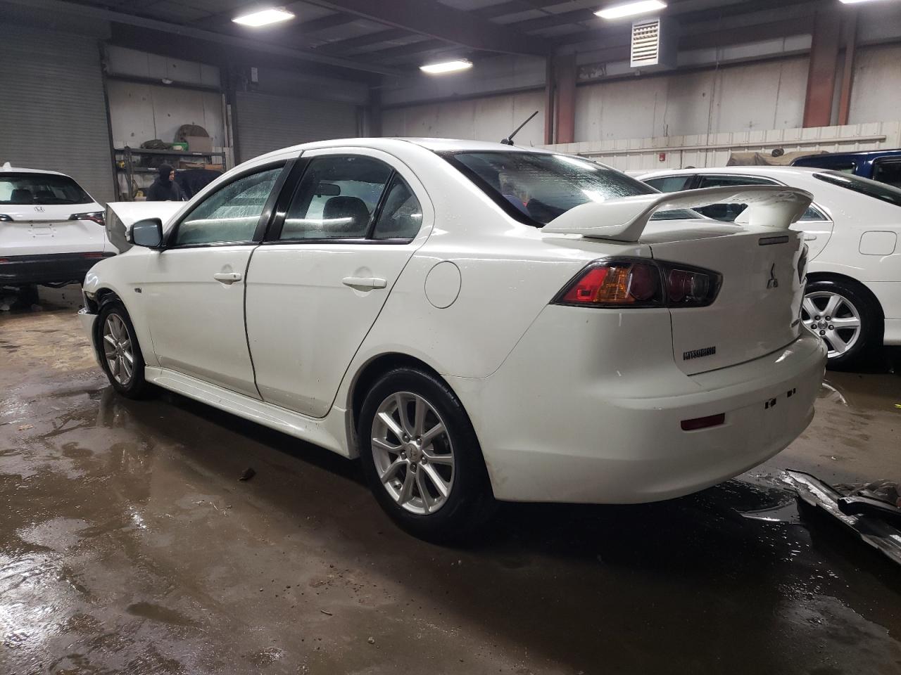 2015 Mitsubishi Lancer VIN JA32U2FU2FU024495 Copart auction photo, front end / side damage thumbnail 2