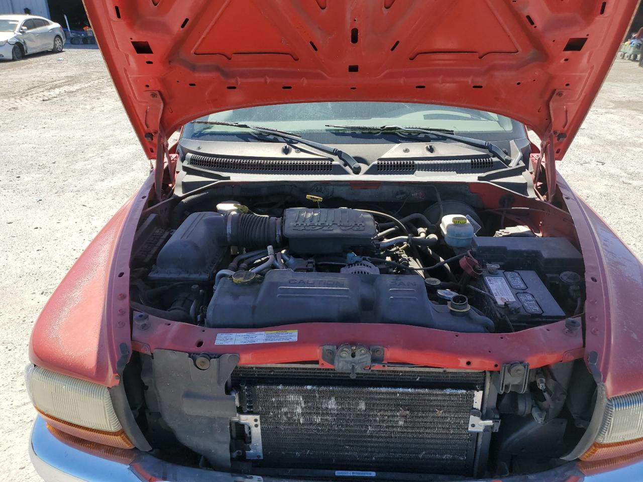 2004 Dodge Dakota VIN 1D7HL48N94S599062 Copart auction photo, rear end damage thumbnail 11