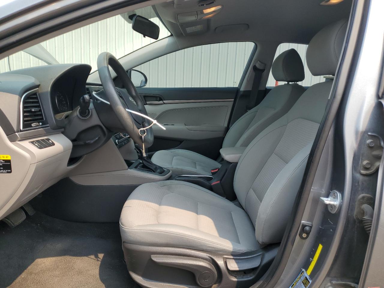 2017 Hyundai Elantra VIN KMHD74LF6HU086015 Copart auction photo, rear end damage thumbnail 7