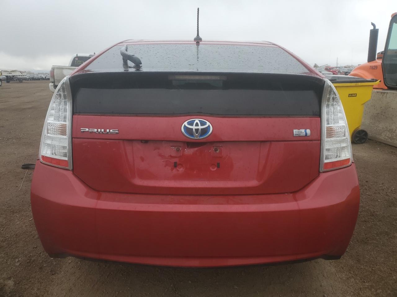 2011 Toyota Prius VIN JTDKN3DU7B0309816 Copart auction photo, front end / undercarriage damage thumbnail 6