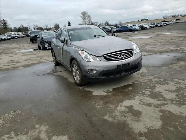 2010 Infiniti EX VIN JN1AJ0HP8AM701188 Copart auction photo, side / rear end damage thumbnail 11