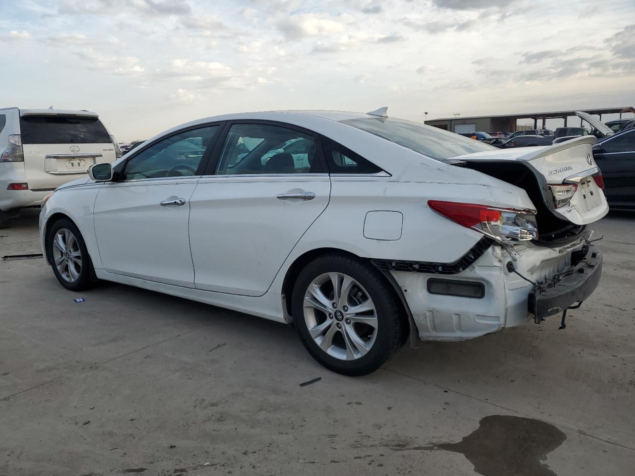 2013 Hyundai Sonata VIN 5NPEC4AC7DH785400 Copart auction photo, rear end damage thumbnail 2