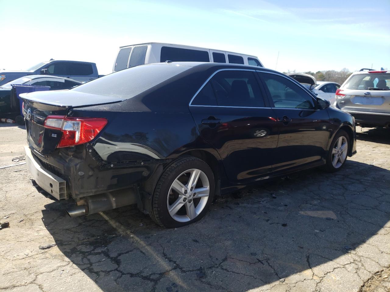 2012 Toyota Camry VIN 4T1BF1FK3CU132216 Copart auction photo, rear end damage thumbnail 3