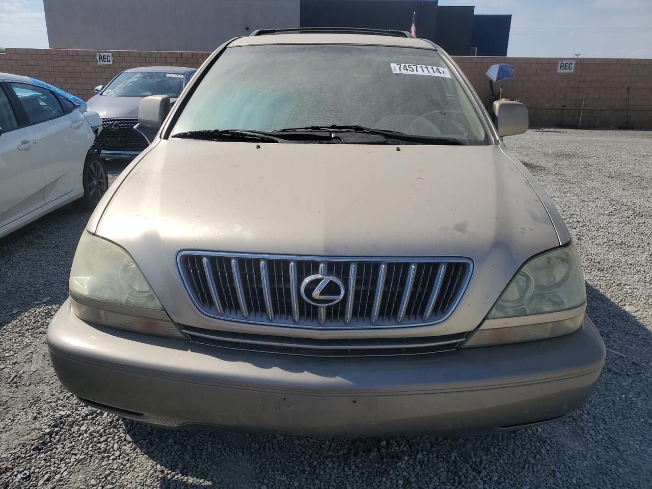 2003 Lexus RX VIN JTJGF10U030158927 Copart auction photo, mechanical damage thumbnail 5