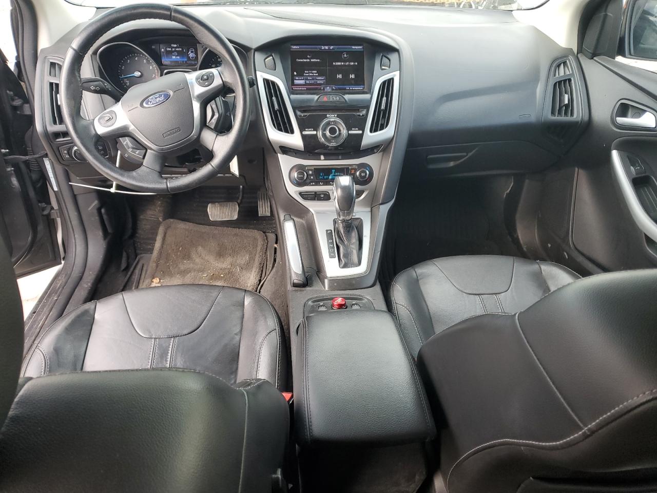 2013 Ford Focus VIN 1FADP3K21DL138539 Copart auction photo, rear end damage thumbnail 8
