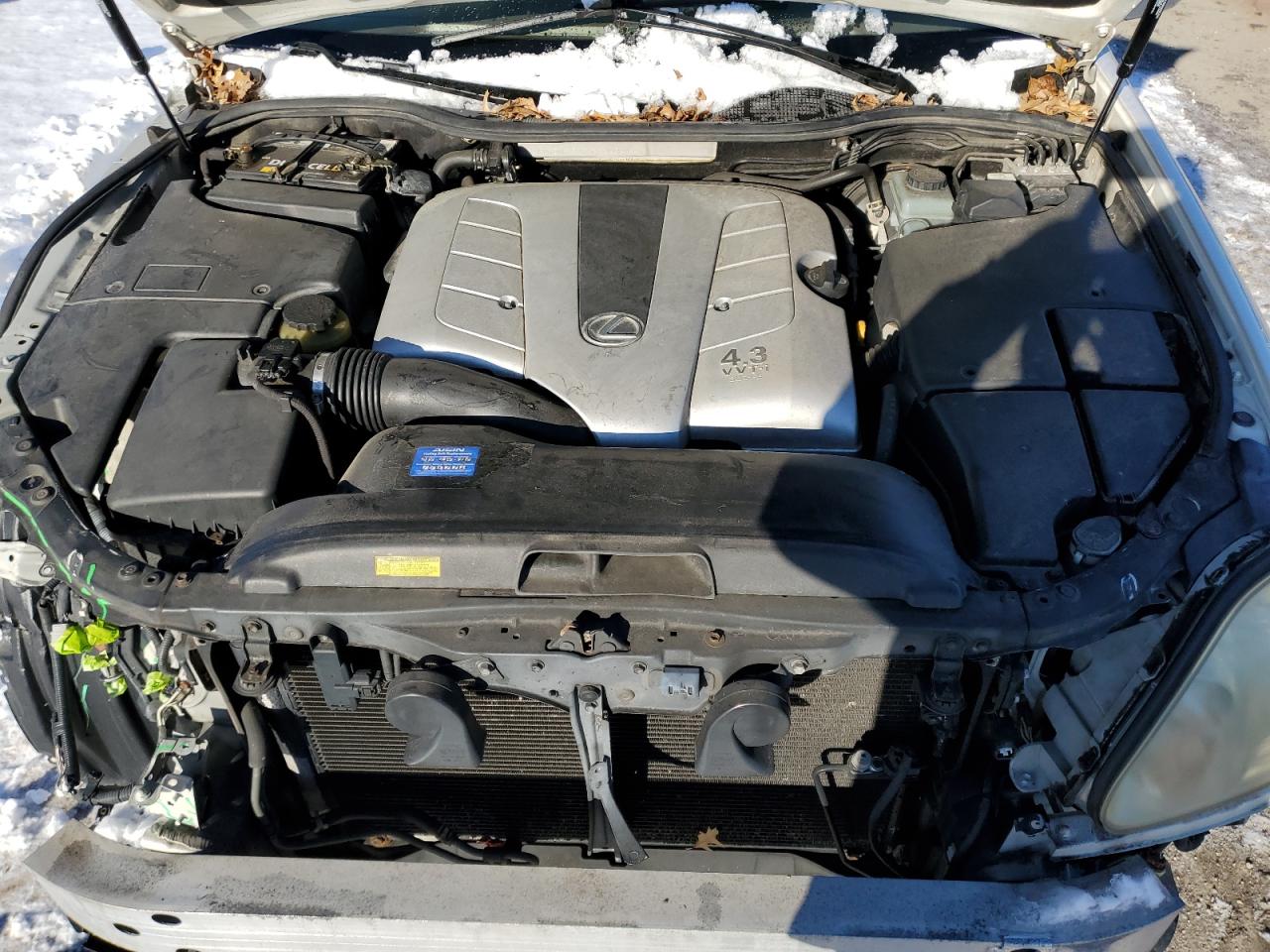 2004 Lexus LS VIN JTHBN36F540125944 Copart auction photo, all over damage thumbnail 11