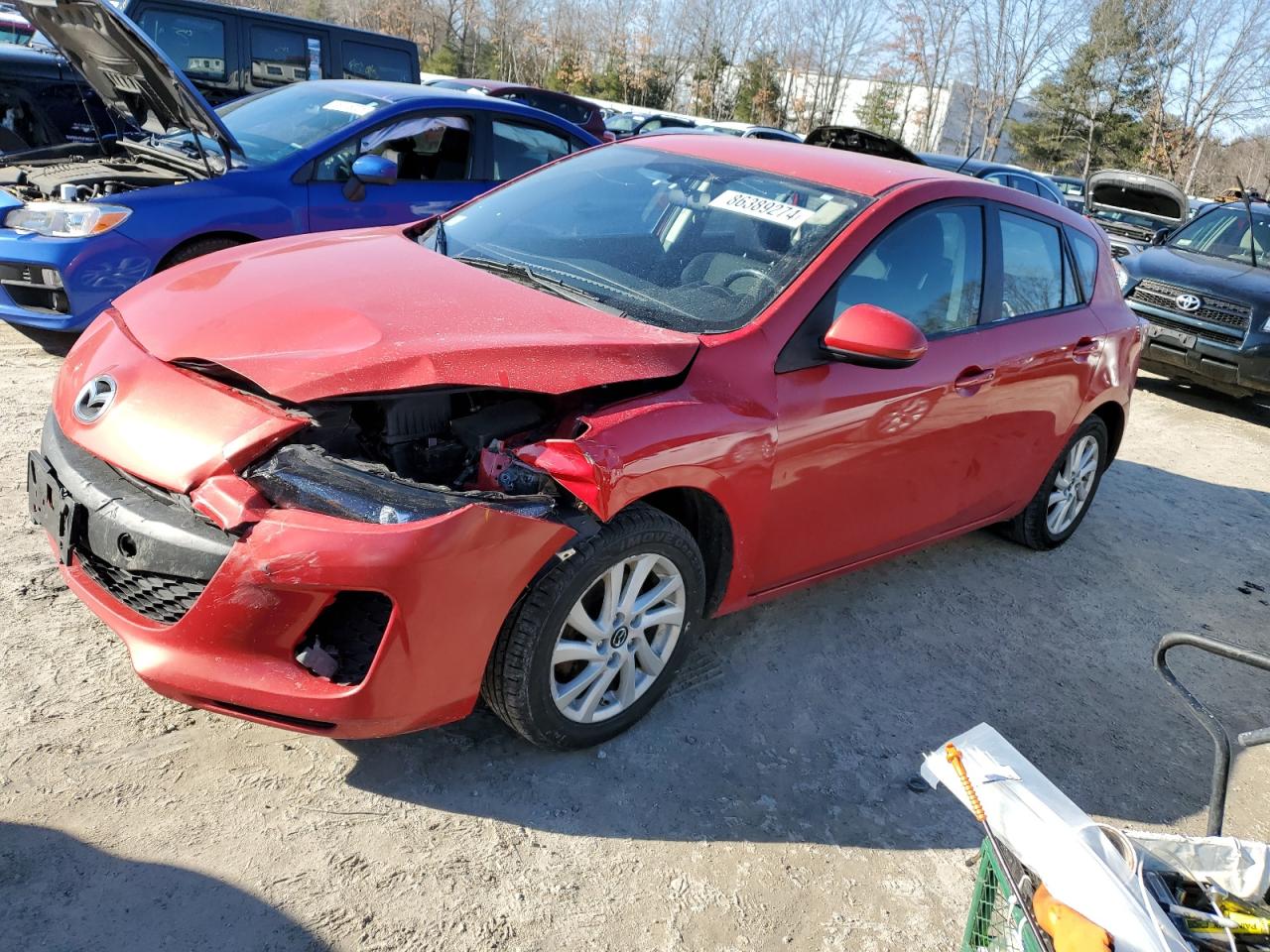 2013 Mazda 3 VIN JM1BL1L80D1713729
