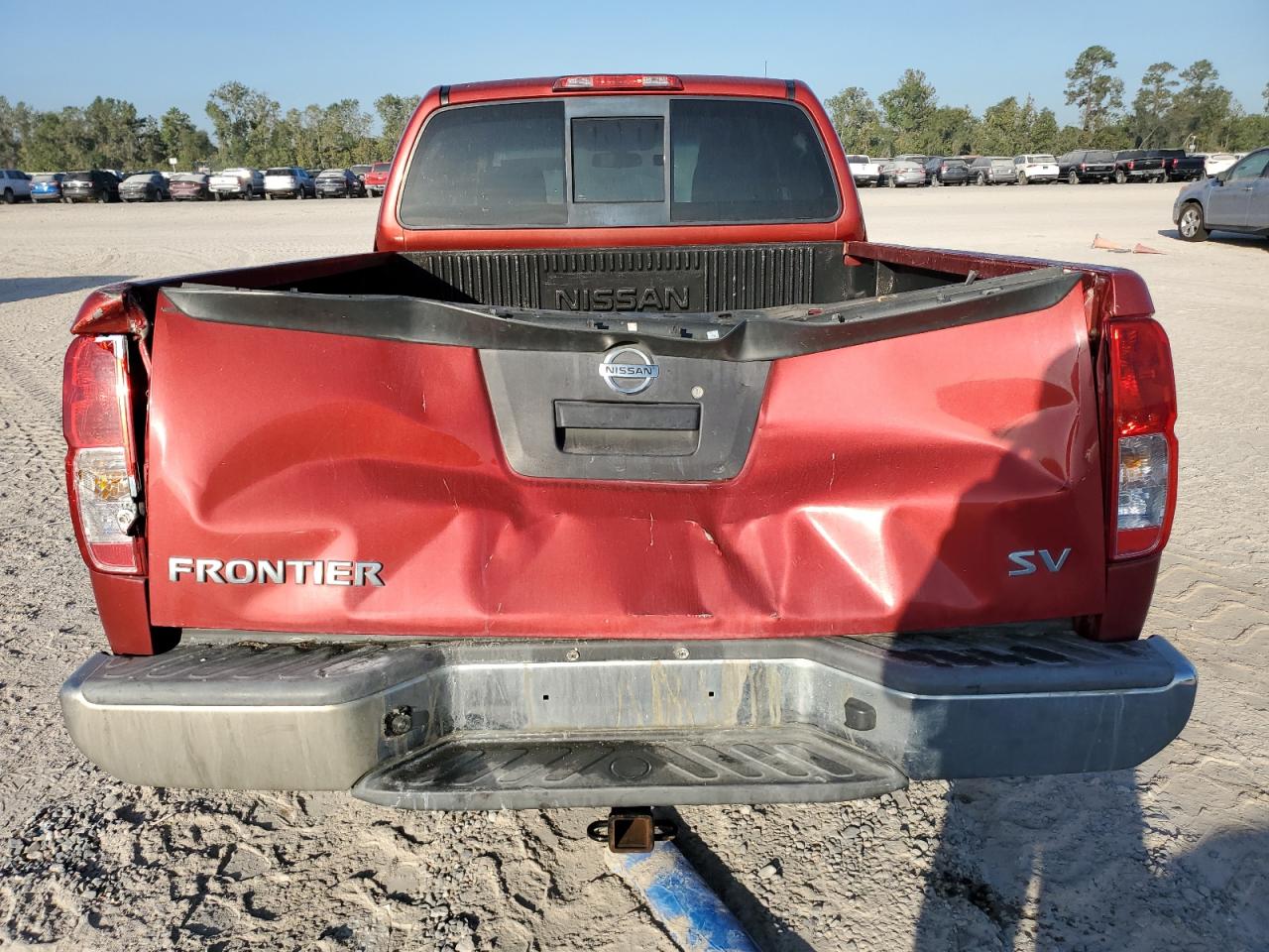 2017 Nissan Navara (Frontier) VIN 1N6BD0CT3HN772832 Copart auction photo, rear end damage thumbnail 6