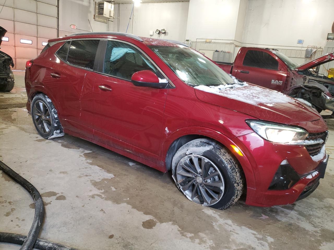 2021 Buick Encore VIN KL4MMBS21MB146802 Copart auction photo, all over / minor dent/scratches damage thumbnail 4