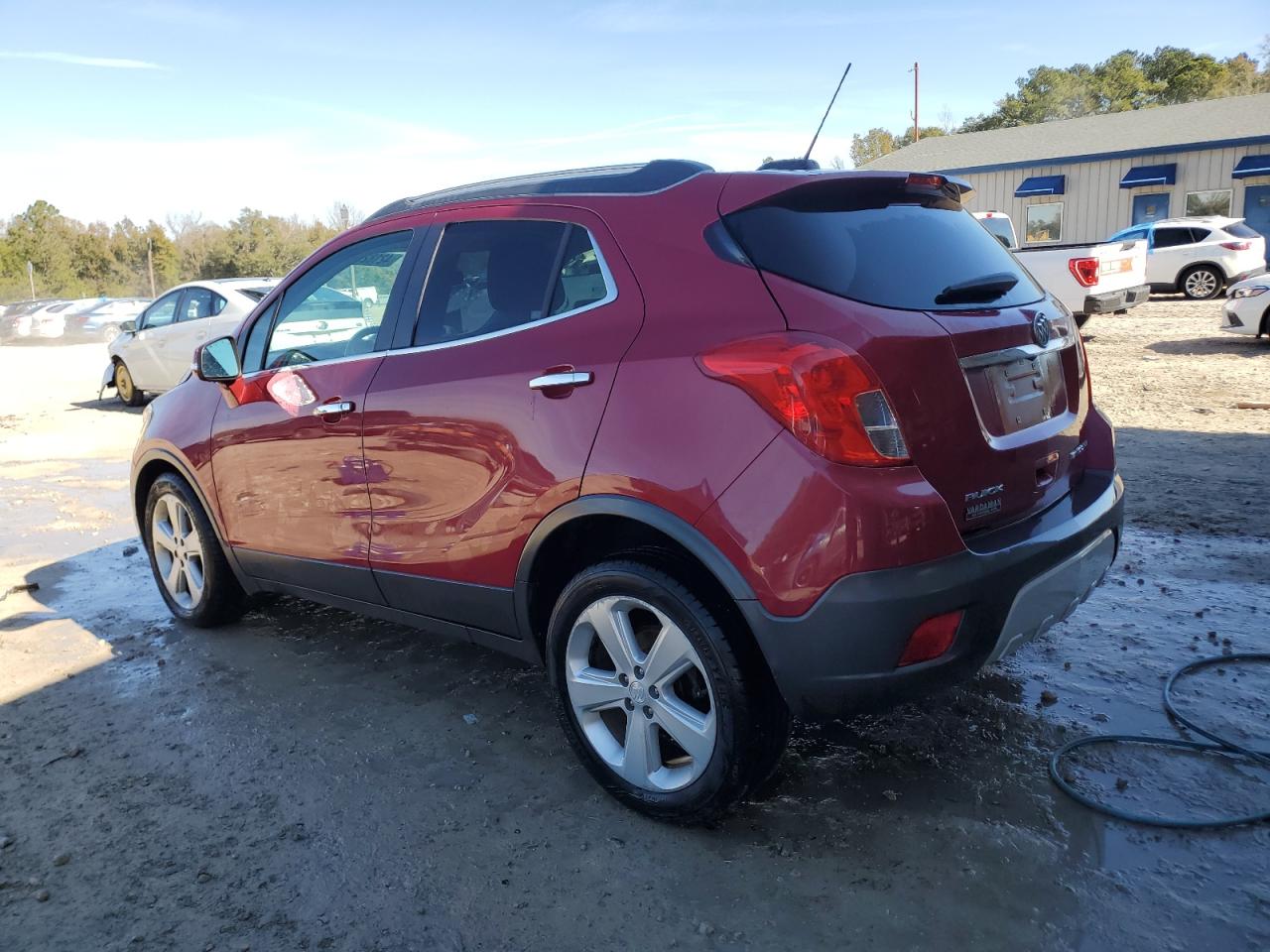 2015 Buick Encore VIN KL4CJASB1FB189425 Copart auction photo, front end / undercarriage damage thumbnail 2