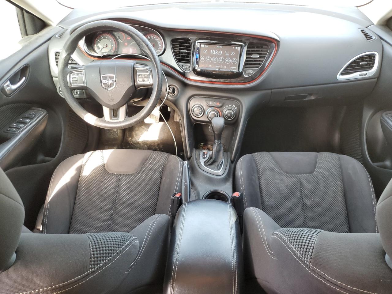 2015 Dodge Dart VIN 1C3CDFBBXFD337798 Copart auction photo, front end / hail damage thumbnail 8