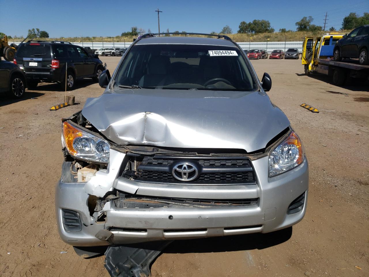 2012 Toyota RAV 4 VIN 2T3BF4DV7CW197611 Copart auction photo, front end damage thumbnail 5