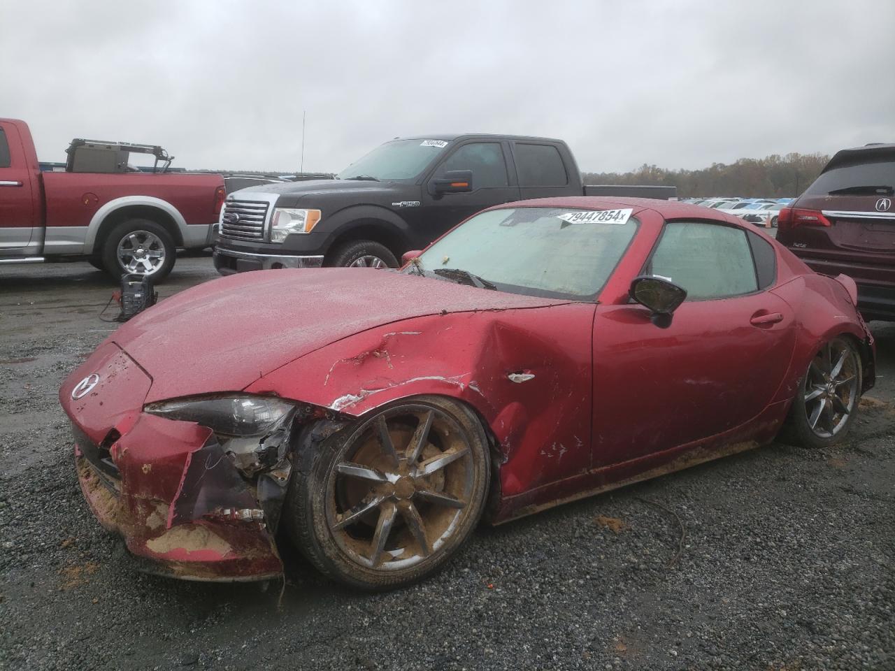 2018 Mazda MX-5 VIN JM1NDAM79J0204384 - Copart auction photo