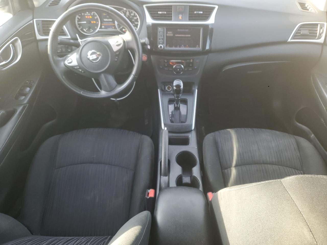 2019 Nissan Sentra VIN 3N1AB7AP1KY413009 Copart auction photo, front end / side damage thumbnail 8