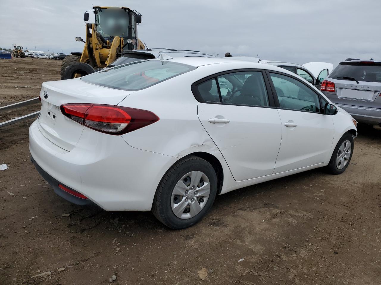 2017 KIA Forte VIN 3KPFL4A77HE089055 Copart auction photo, front end damage thumbnail 3