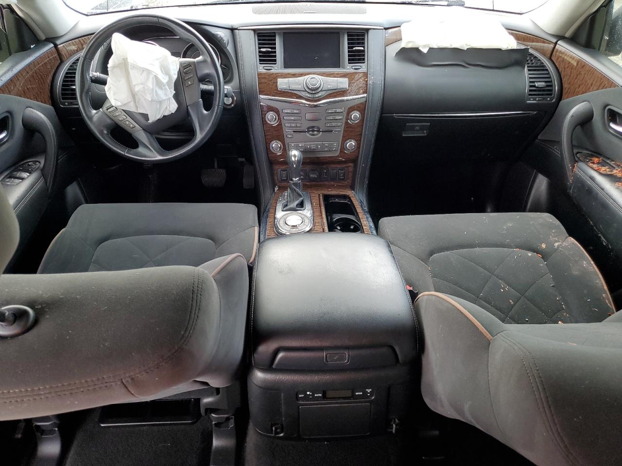 2020 Nissan Armada VIN JN8AY2ND2LX017435 Copart auction photo, front end / minor dent/scratches damage thumbnail 8