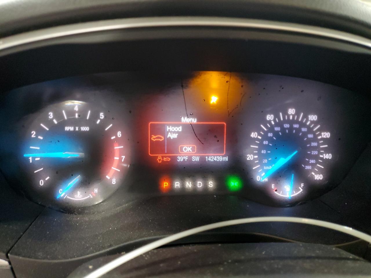2014 Ford Fusion VIN 3FA6P0H76ER121880 Copart auction photo, front end / rear end damage thumbnail 9