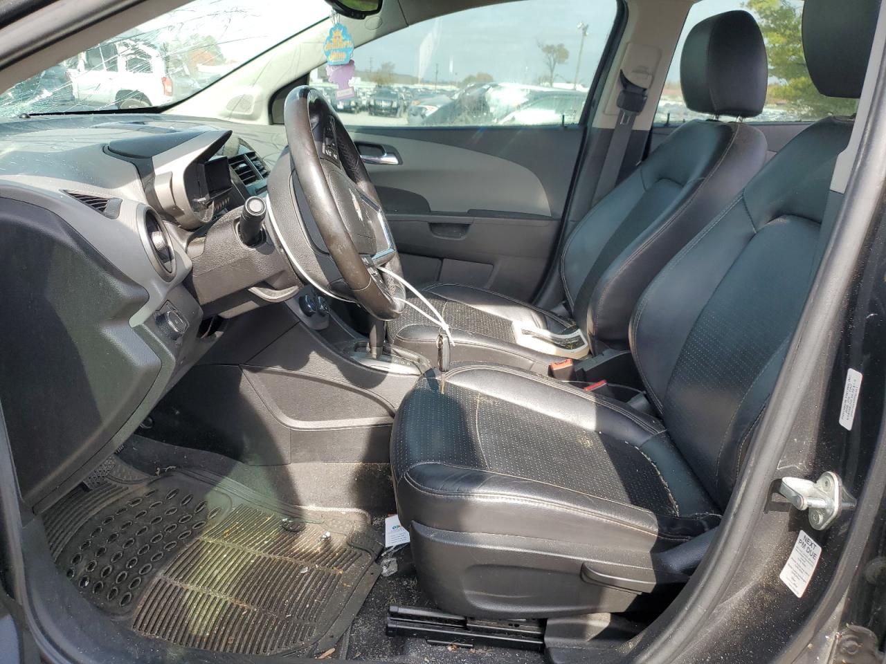 2014 Chevrolet Sonic VIN 1G1JE5SB6E4220902 Copart auction photo, all over / undercarriage damage thumbnail 7