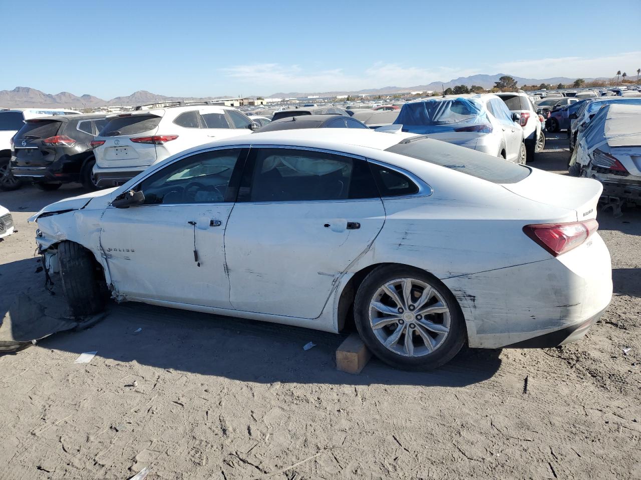 2021 Chevrolet Malibu VIN 1G1ZD5ST9MF066445 Copart auction photo, all over damage thumbnail 2