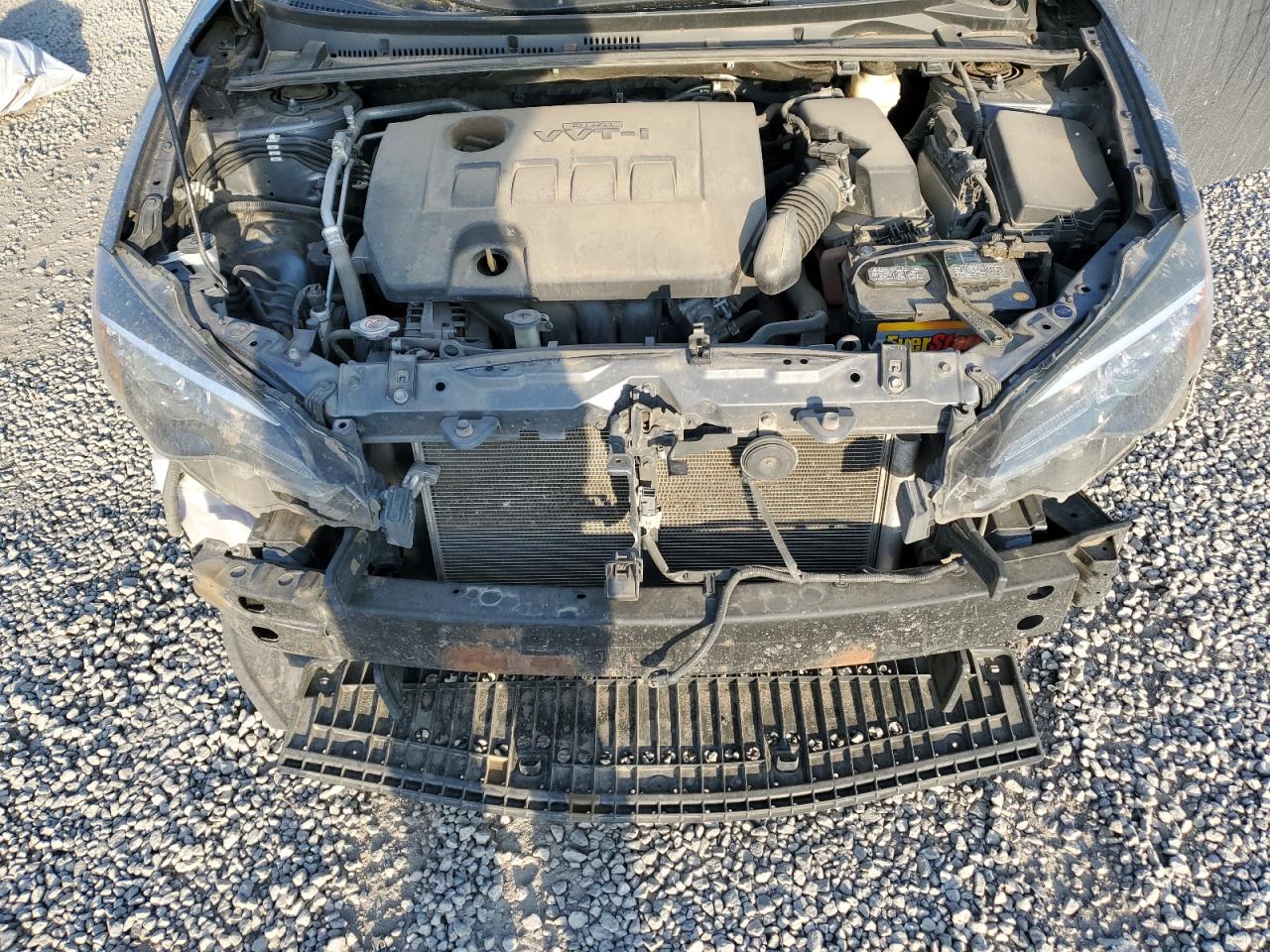 2018 Toyota Corolla VIN 2T1BURHE6JC015966 Copart auction photo, front end damage thumbnail 11