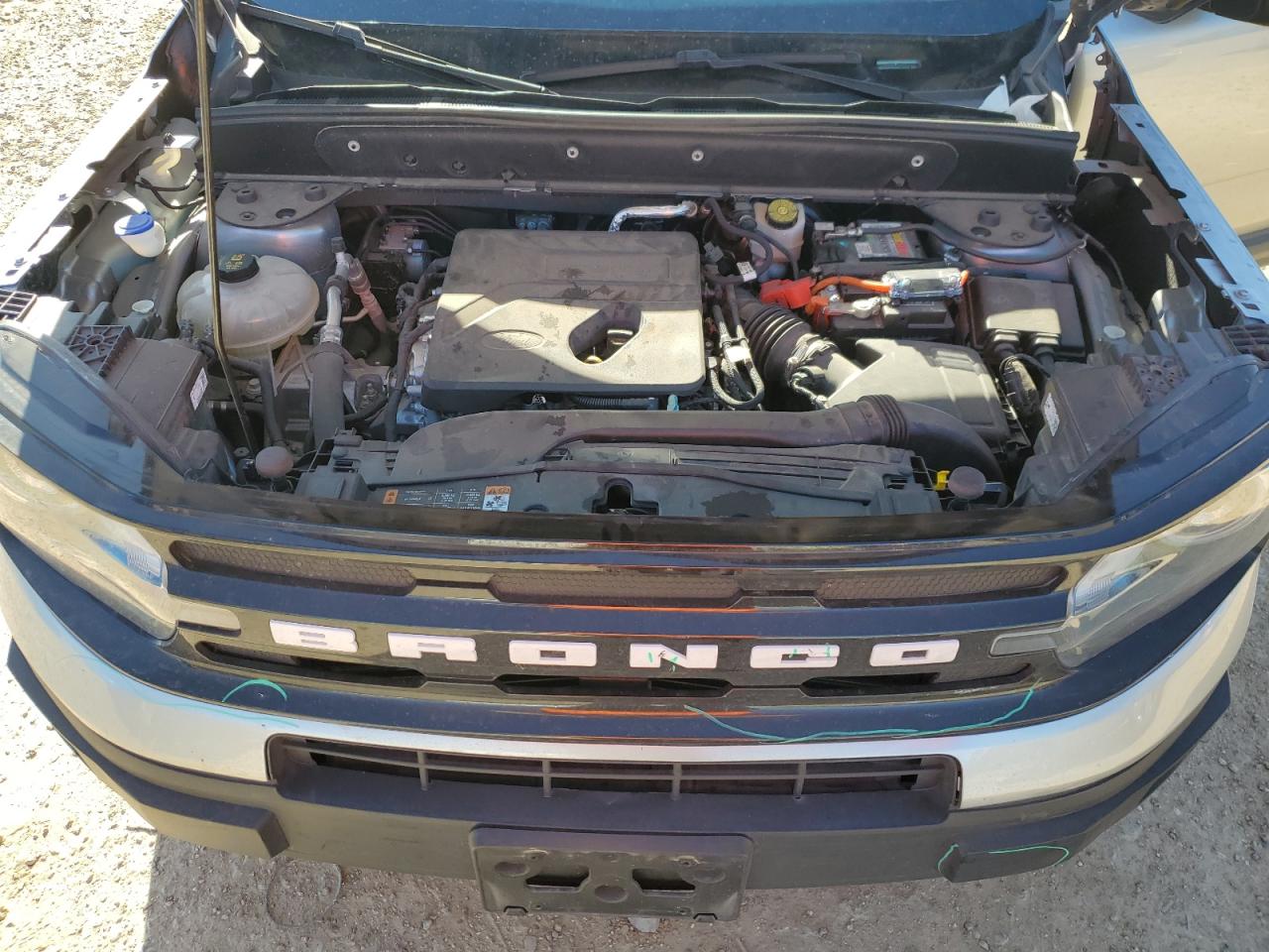 2021 Ford Bronco VIN 3FMCR9C60MRA46341 Copart auction photo, rear end / front end damage thumbnail 11
