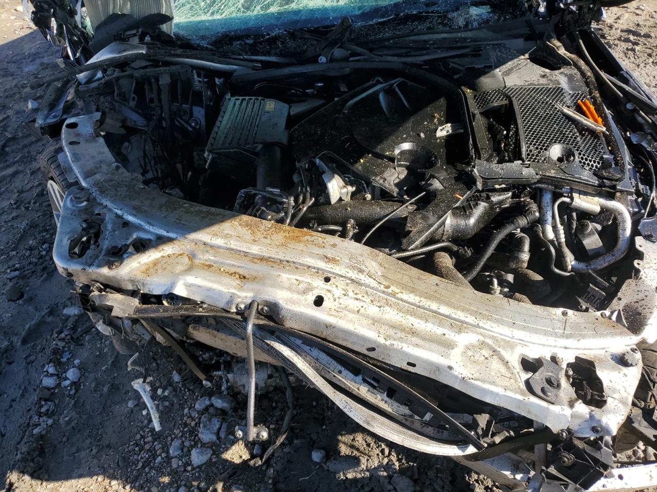 2018 Mercedes-Benz C-klasse VIN WDDWF4JB1JR394725 Copart auction photo, rollover damage thumbnail 11