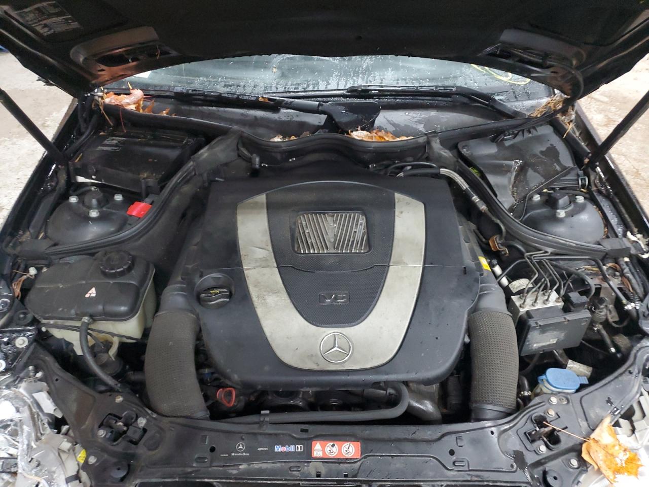 2007 Mercedes-Benz C-klasse VIN WDBRF92H07F918107 Copart auction photo, front end / side damage thumbnail 11