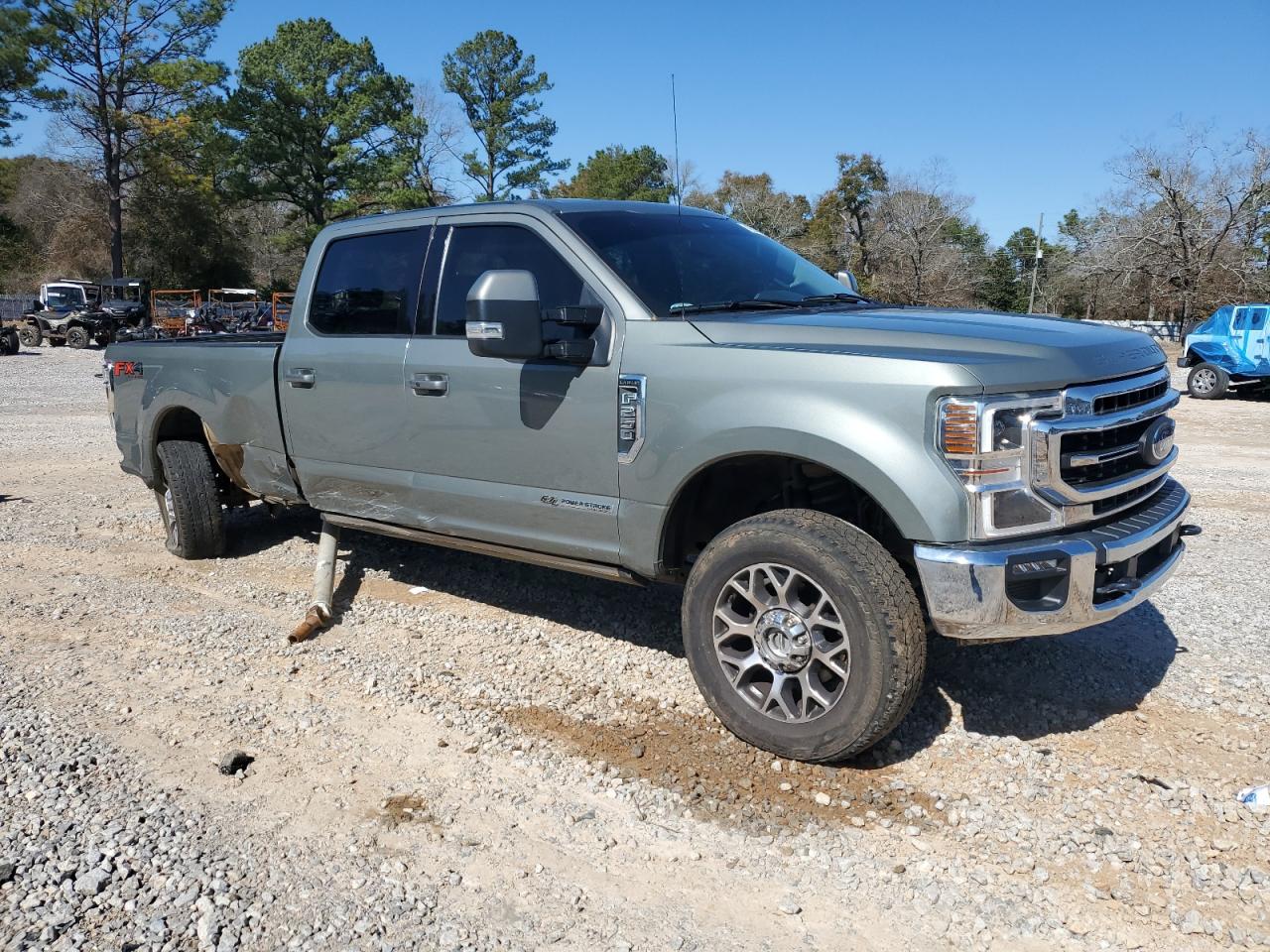 2020 Ford F250 VIN 1FT7W2BT2LEE65614 Copart auction photo, side / rear end damage thumbnail 4