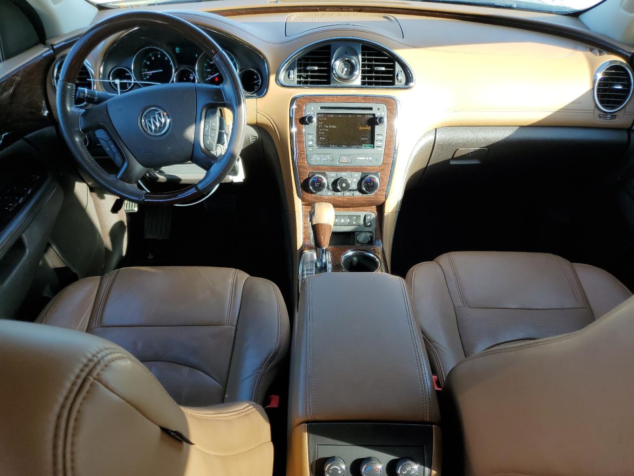 2014 Buick Enclave VIN 5GAKRBKD2EJ201945 Copart auction photo, front end damage thumbnail 8