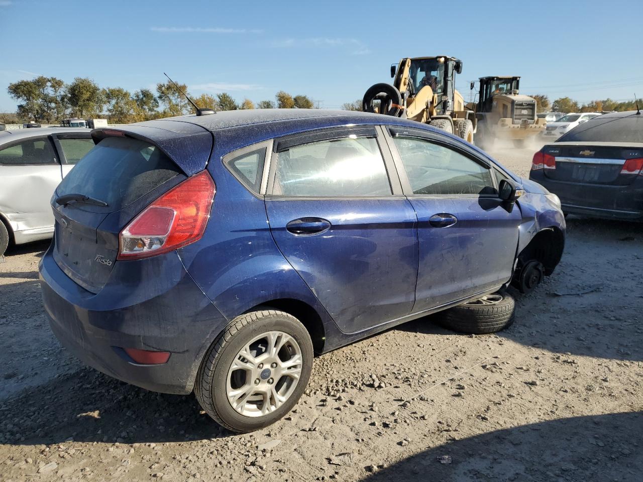 2016 Ford Fiesta VIN 3FADP4EJ9GM128563 Copart auction photo, front end damage thumbnail 3