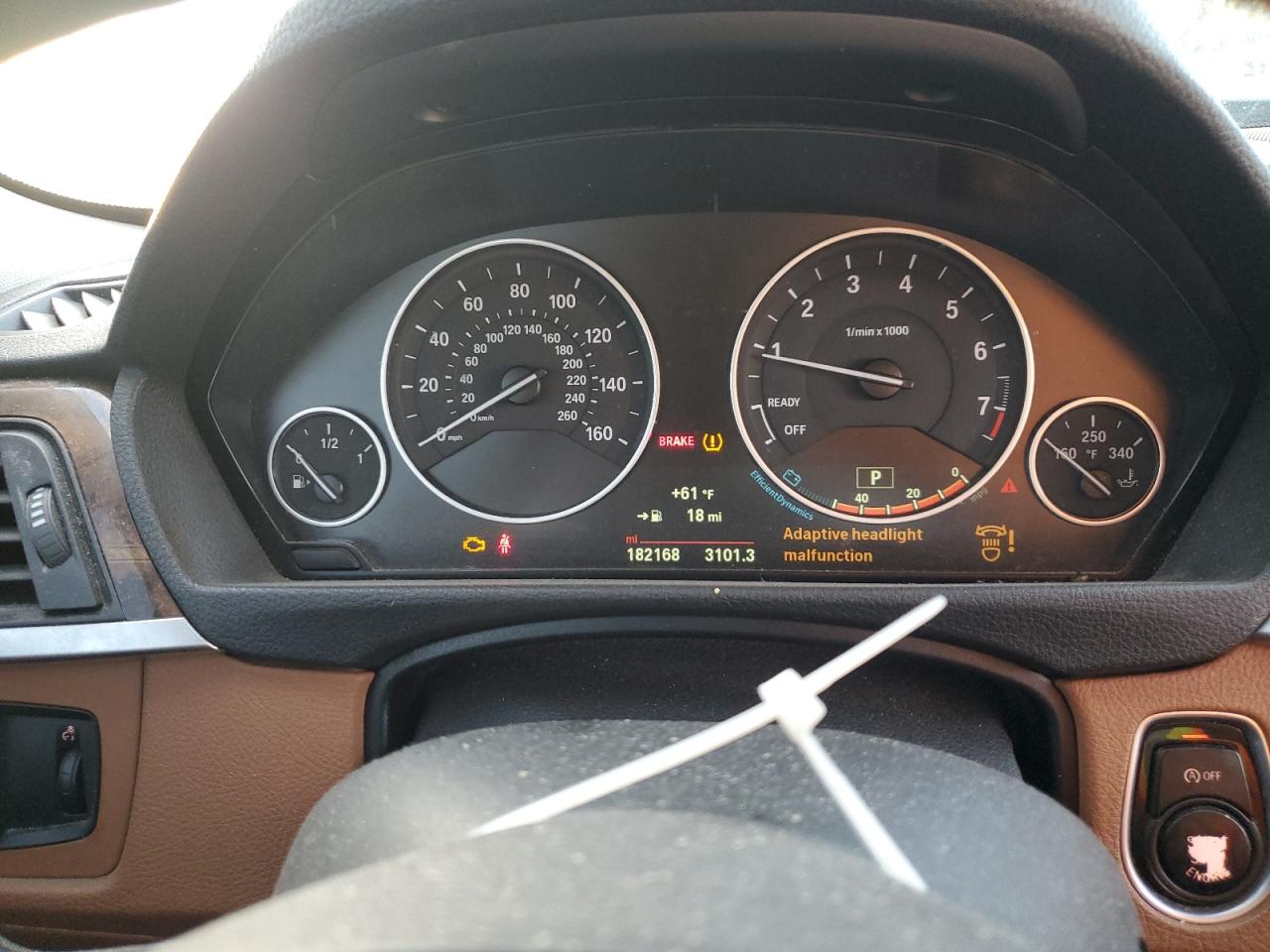 2015 BMW 4er VIN WBA3N9C54FK247784 Copart auction photo, all over damage thumbnail 9