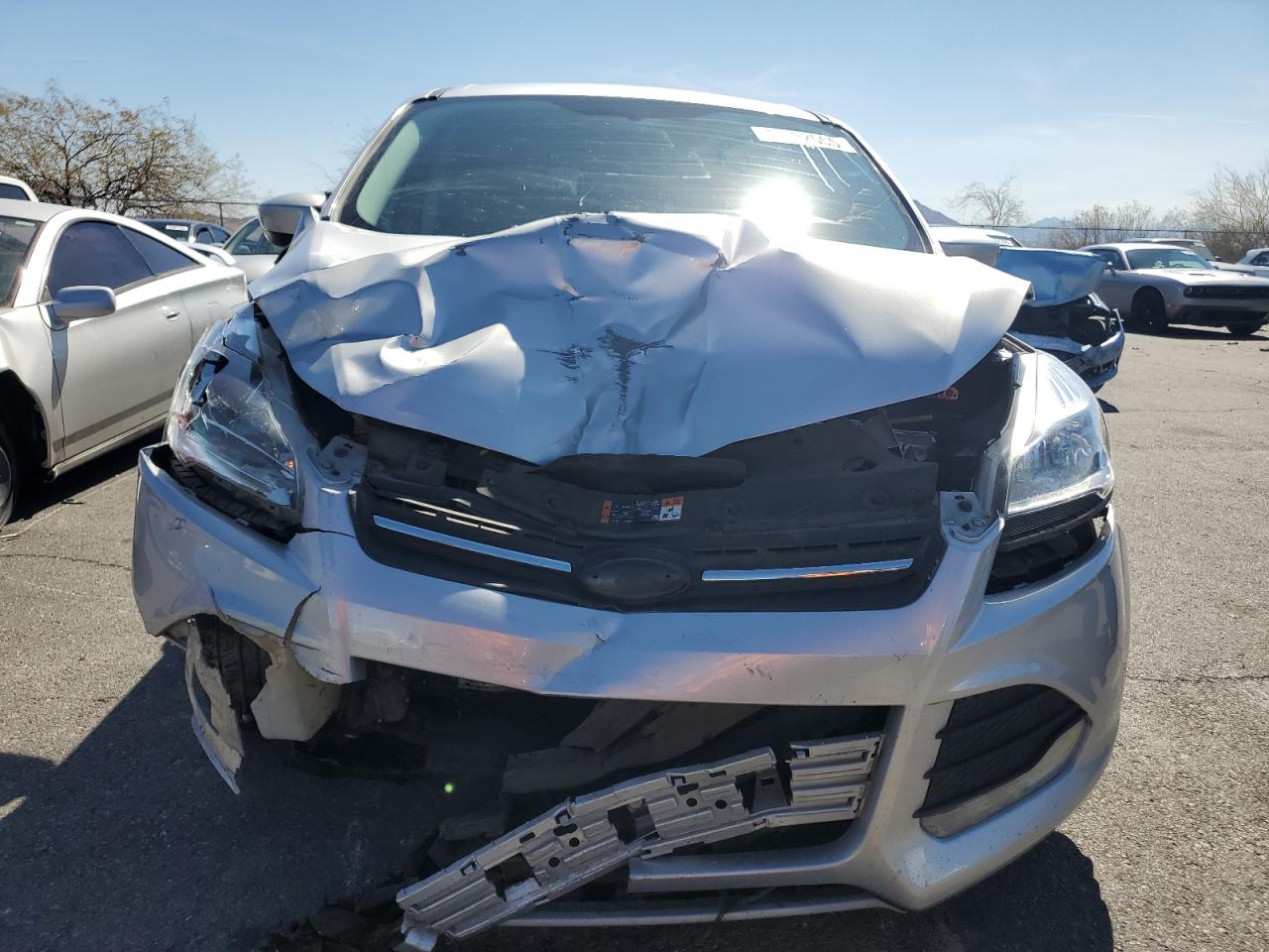 2016 Ford Escape VIN 1FMCU0G73GUA68358 Copart auction photo, front end damage thumbnail 5