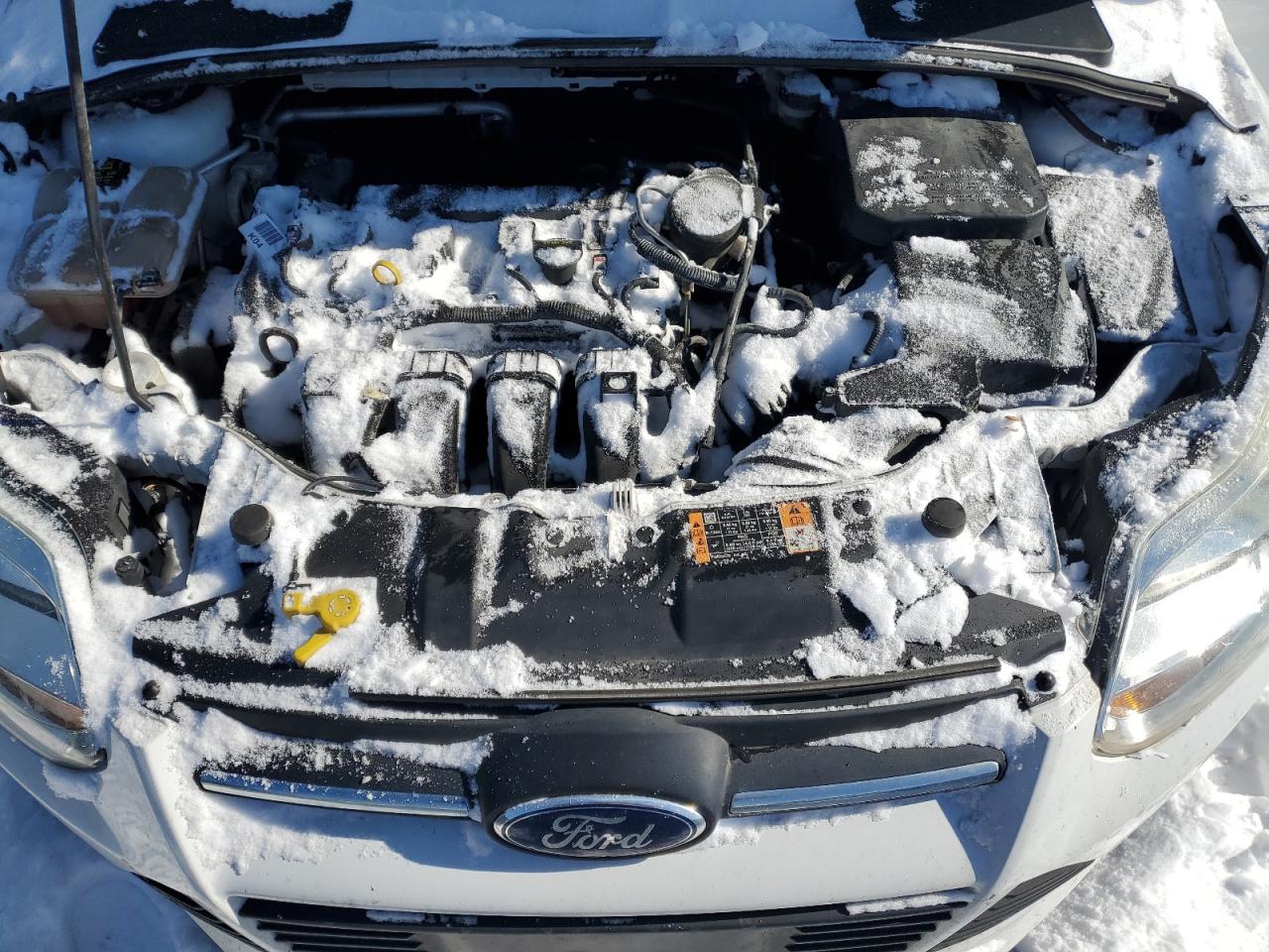 2014 Ford Focus VIN 1FADP3F26EL369447 Copart auction photo, side / normal wear damage thumbnail 11