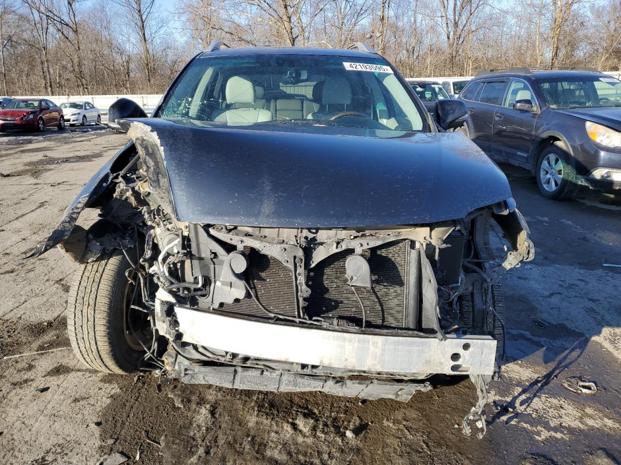2011 Lexus RX VIN 2T2BK1BA3BC108034 Copart auction photo, front end / side damage thumbnail 5