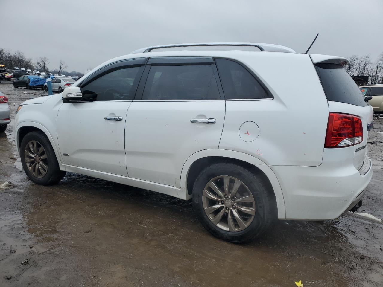 2013 KIA Sorento VIN 5XYKWDA21DG321639 Copart auction photo, side damage thumbnail 2