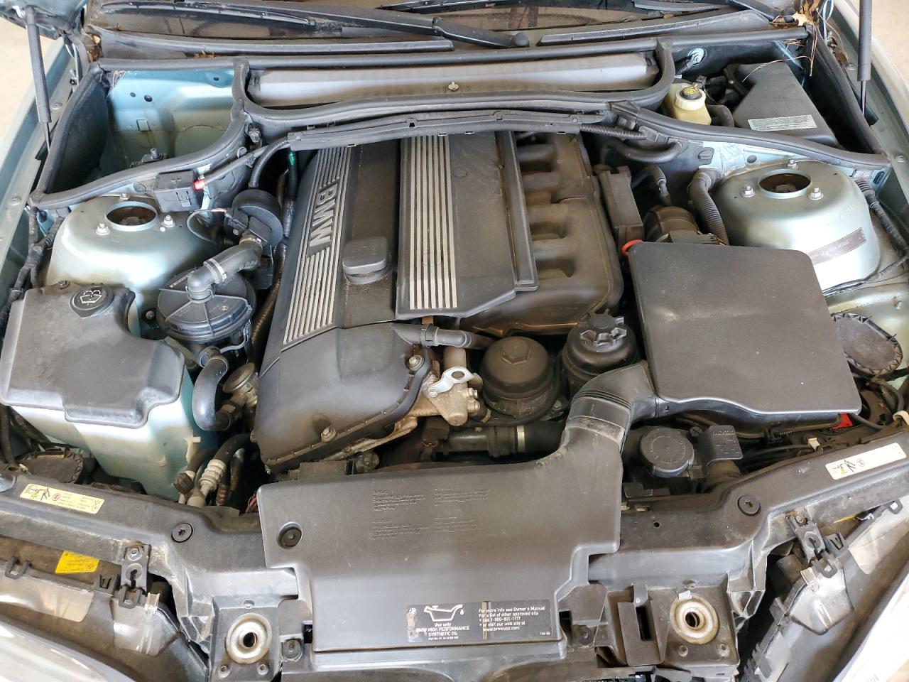 2004 BMW 3er VIN WBABW33424PG98566 Copart auction photo, front end damage thumbnail 11