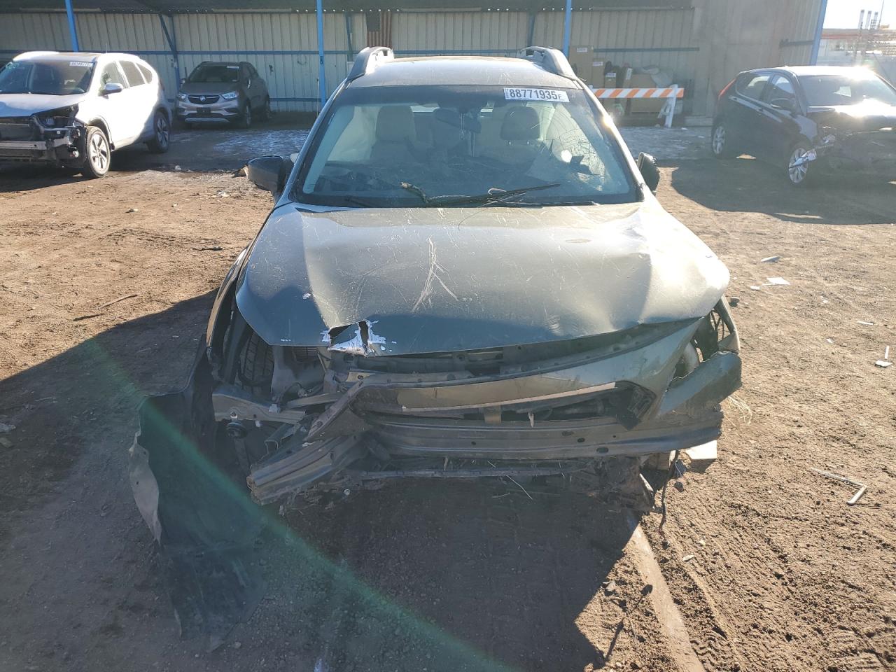 2018 Subaru Outback VIN 4S4BSAAC7J3208941 Copart auction photo, front end / rear end damage thumbnail 5