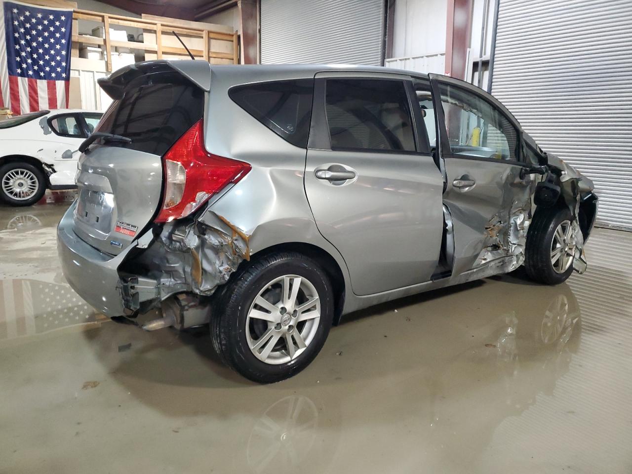 2014 Nissan Versa VIN 3N1CE2CP3EL372397 Copart auction photo, all over damage thumbnail 3
