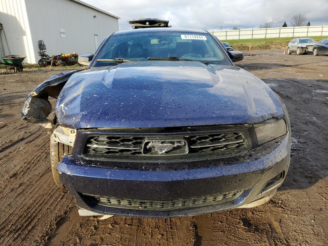 2012 Ford Mustang VIN 1ZVBP8AMXC5277229 Copart auction photo, front end damage thumbnail 5