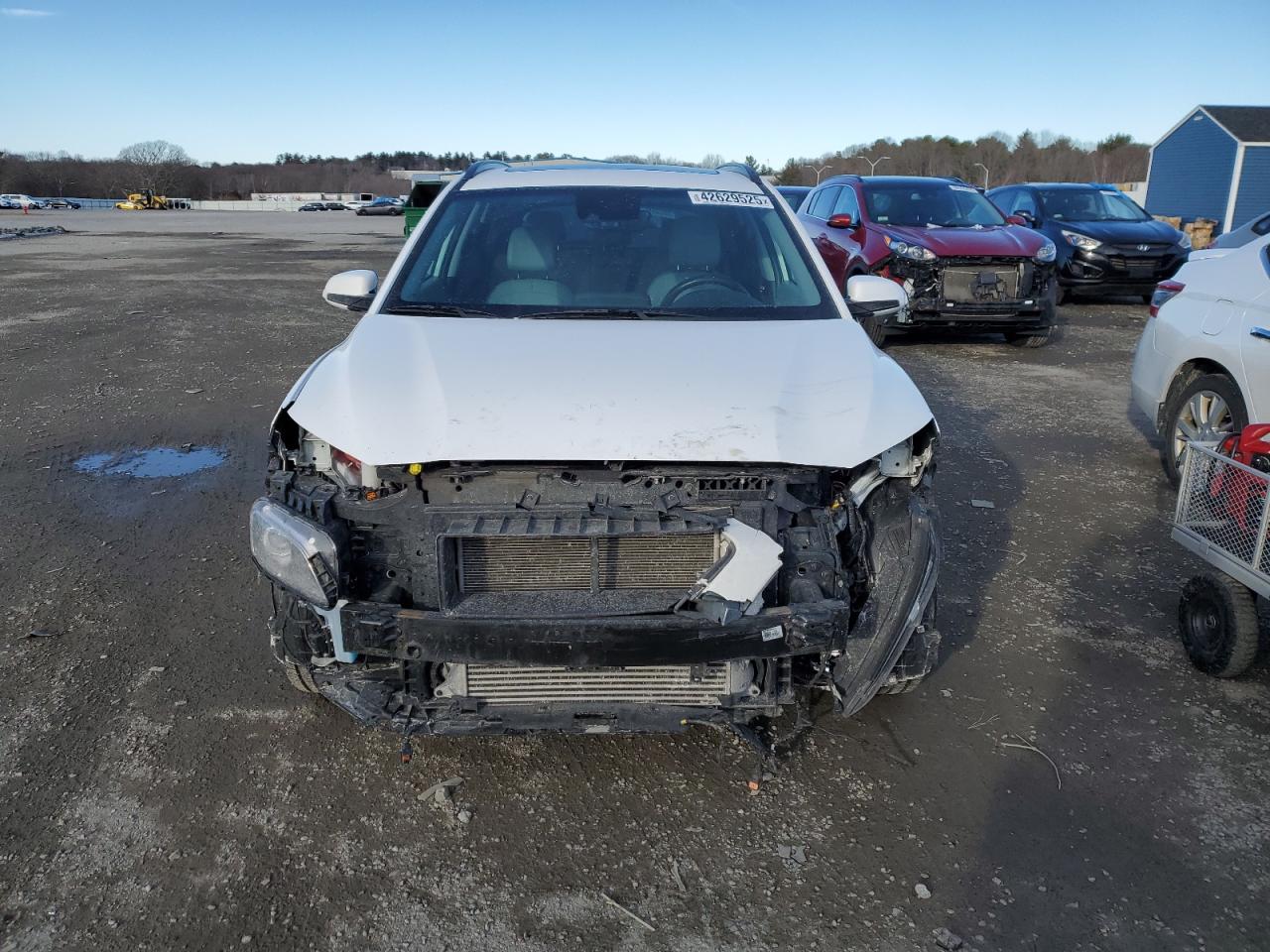 2021 Hyundai Kona VIN KM8K33A59MU731032 Copart auction photo, front end / minor dent/scratches damage thumbnail 5