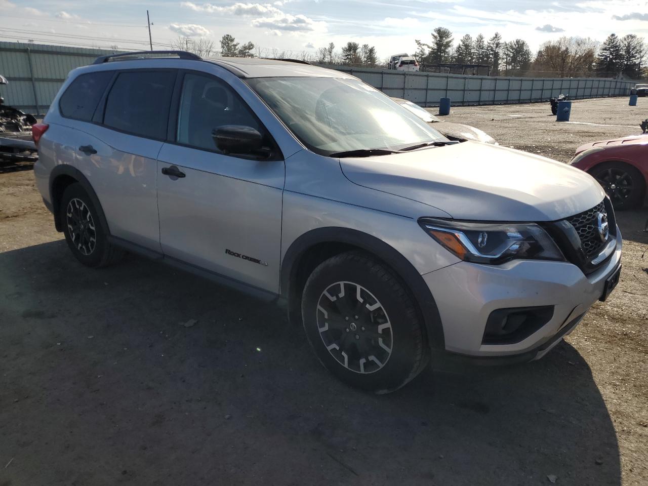 2020 Nissan Pathfinder VIN 5N1DR2CM6LC636289 Copart auction photo, side / rear end damage thumbnail 4