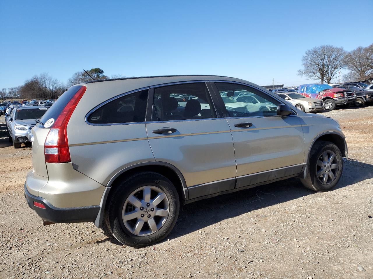 2009 Honda CR-V VIN 5J6RE485X9L041371 Copart auction photo, front end damage thumbnail 3