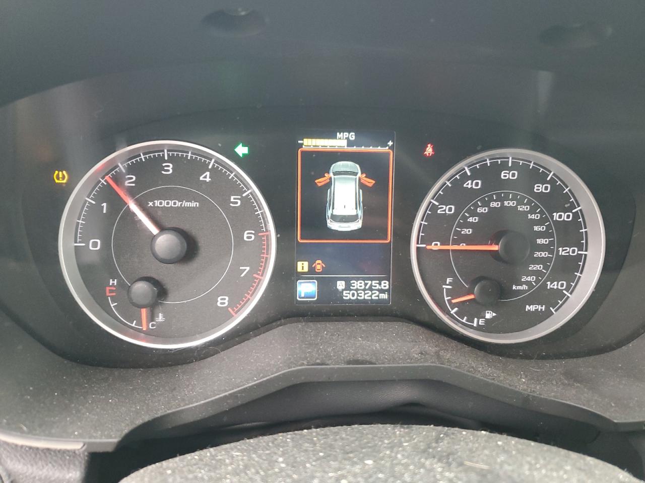2019 Subaru Ascent VIN 4S4WMAFD3K3464475 Copart auction photo, all over damage thumbnail 9