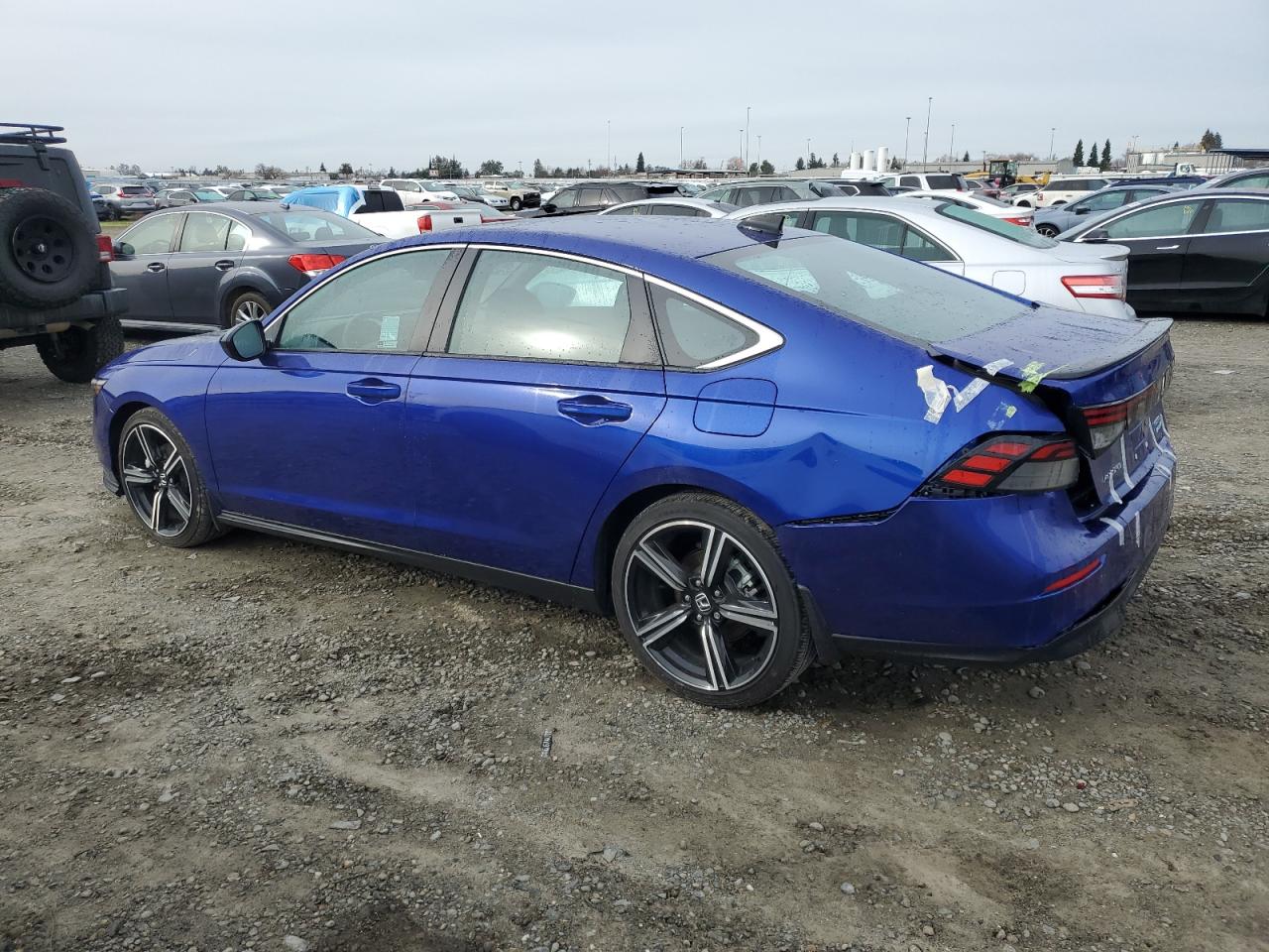 2023 Honda Accord VIN 1HGCY2F53PA052216 Copart auction photo, rear end damage thumbnail 2