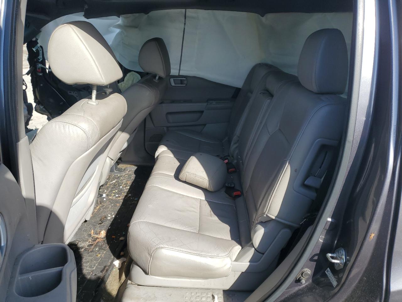 2015 Honda Pilot VIN 5FNYF3H54FB006252 Copart auction photo, front end / side damage thumbnail 11