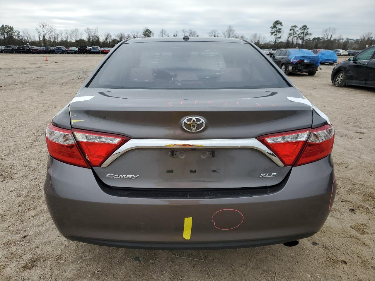 2017 Toyota Camry VIN 4T1BF1FKXHU663887 Copart auction photo, front end / all over damage thumbnail 6