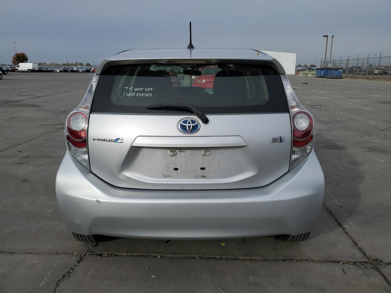 2012 Toyota Prius VIN JTDKDTB36C1518084 Copart auction photo, front end damage thumbnail 6