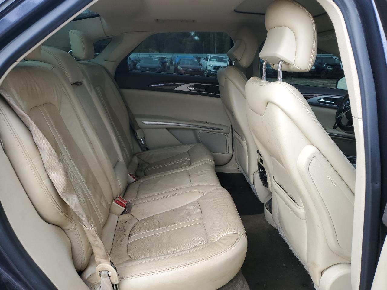 2013 Lincoln MKZ VIN 3LN6L2GK3DR821292 Copart auction photo, all over damage thumbnail 10