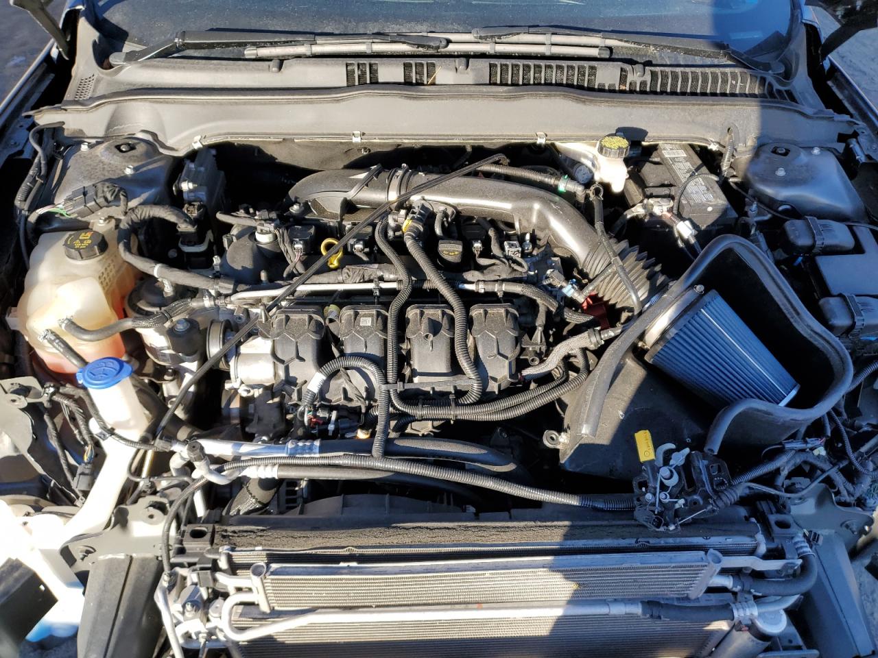 2020 Ford Fusion VIN 3FA6P0D9XLR120428 Copart auction photo, front end / minor dent/scratches damage thumbnail 11